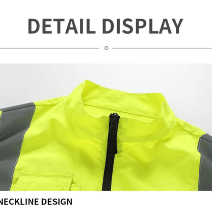 Cooling Vest with Integrated Fan for Outdoor Comfort - Lightweight Design