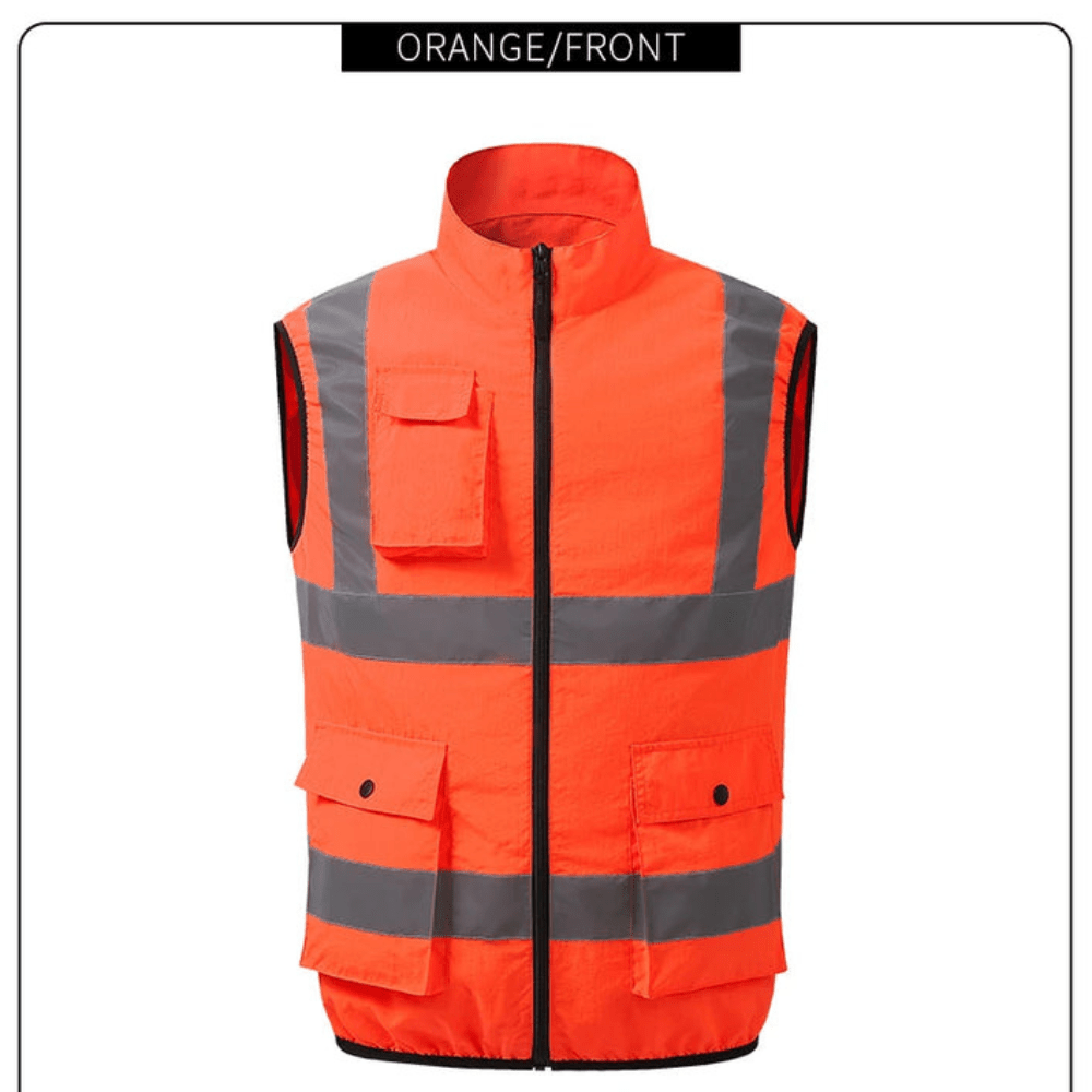 Cooling Vest with Integrated Fan for Outdoor Comfort - Lightweight Design