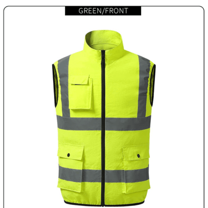 Cooling Vest with Integrated Fan for Outdoor Comfort - Lightweight Design