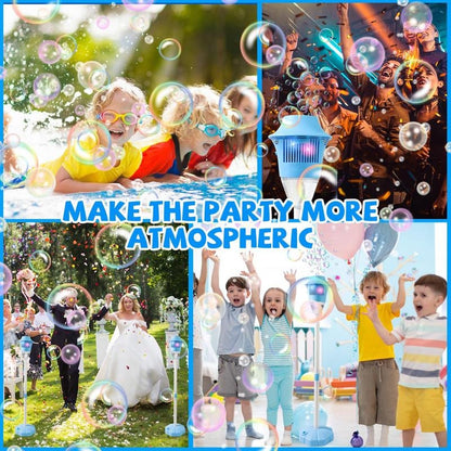Adjustable Height Bubble Machine for Children – Outdoor Play
