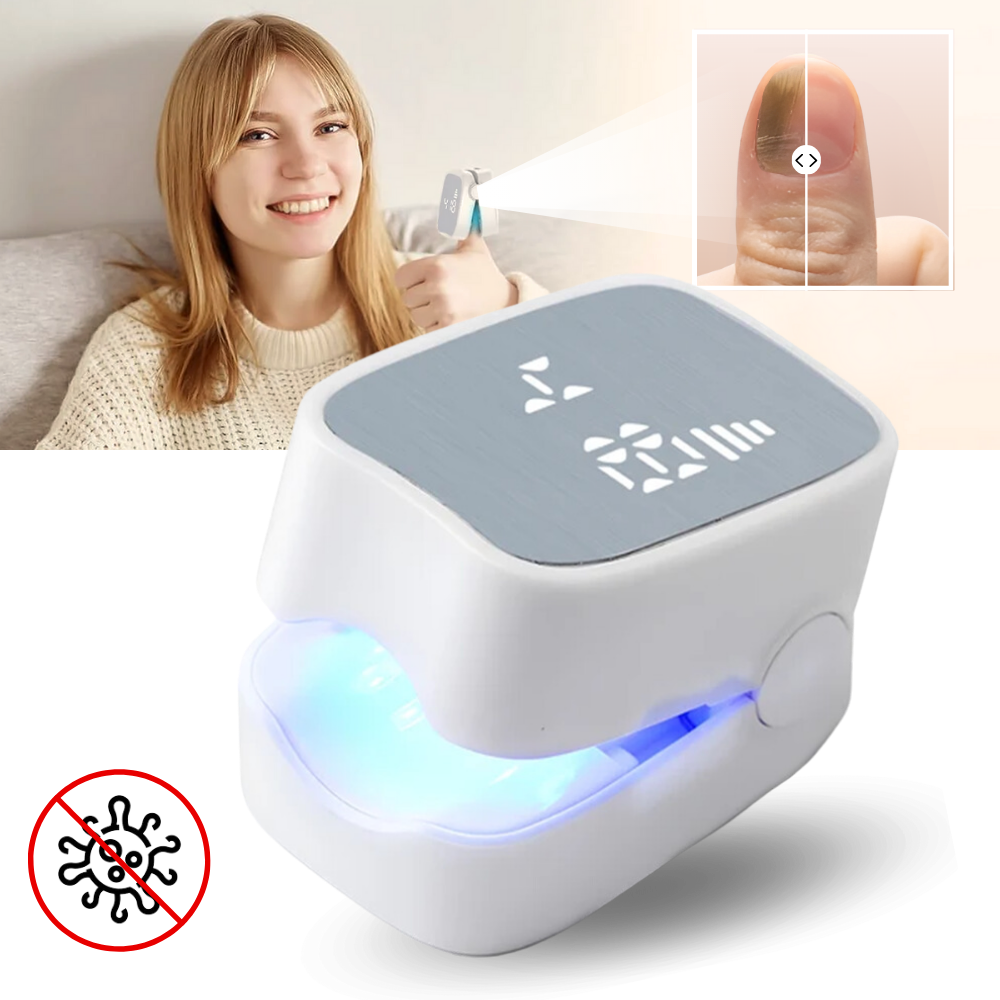 Advanced Laser Nail Care Device with Blue Light Therapy