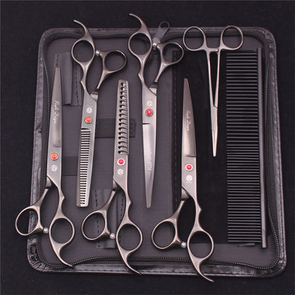 Precision Pet Grooming Scissors Set for Expert Trimming