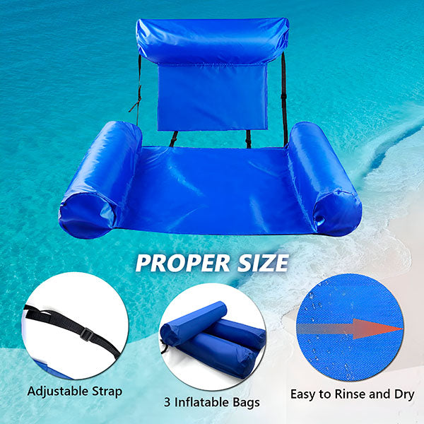 Ergonomic Inflatable Pool Chair for Ultimate Relaxation