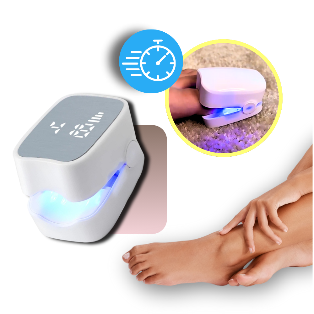 Advanced Laser Nail Care Device with Blue Light Therapy