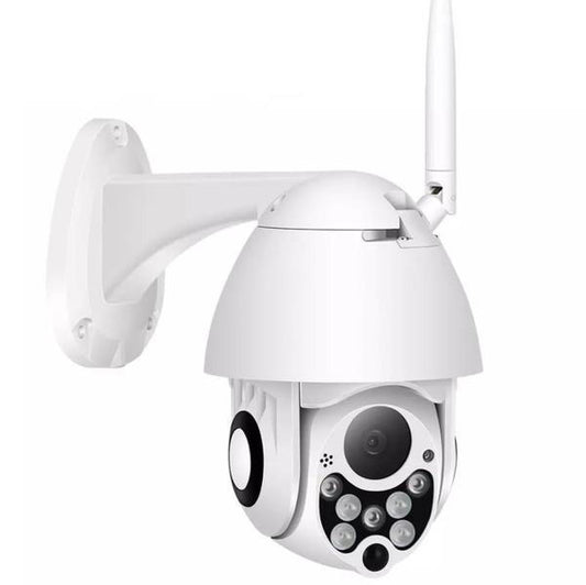 1080p HD Outdoor Security Camera with Wireless WiFi, Color Night Vision, IP66