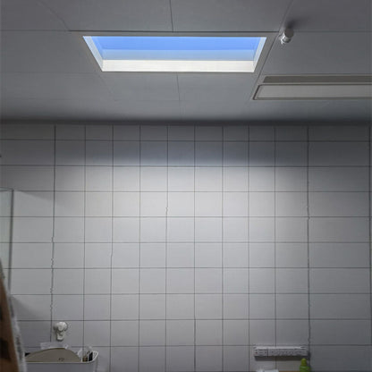Flush Mount Ceiling Light in Stylish Blue Sky LED Design