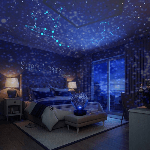 Galaxy Lamp with Adjustable Brightness – Serene Night Light for All Spaces