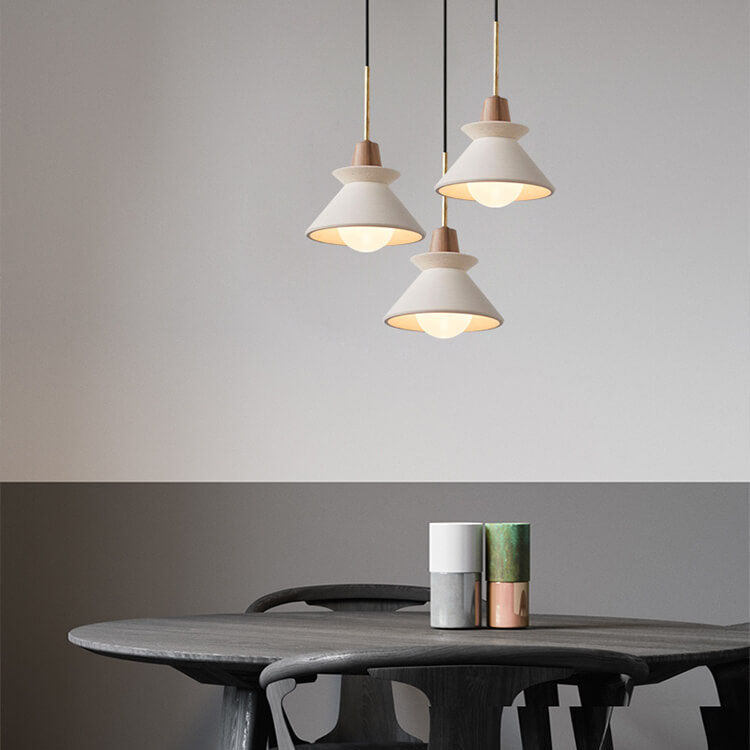 Tapered Pendant Lighting Fixture for Contemporary Interiors