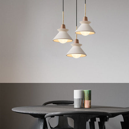 Tapered Pendant Lighting Fixture for Contemporary Interiors