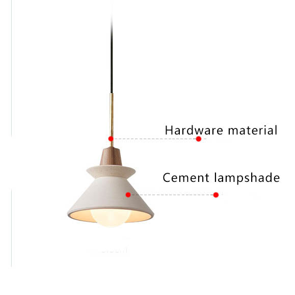 Tapered Pendant Lighting Fixture for Contemporary Interiors