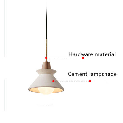 Tapered Pendant Lighting Fixture for Contemporary Interiors