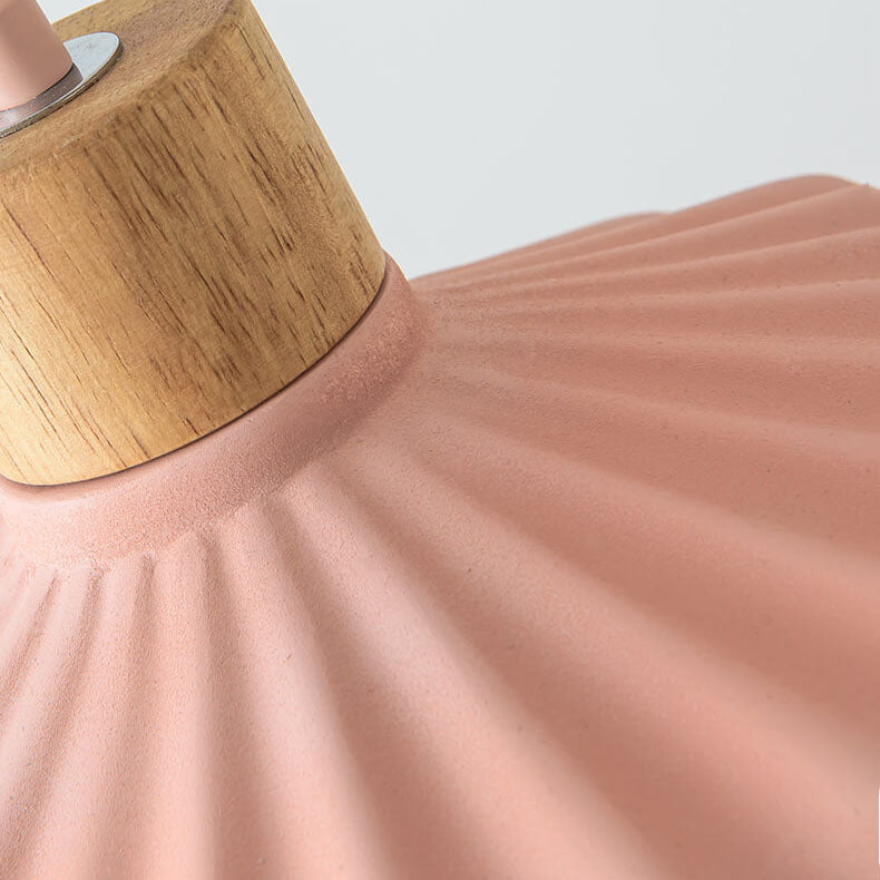 Stylish Pendant Light Fixture with Modern Scalloped Design