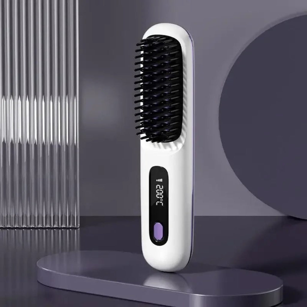 Cordless Hair Straightener with Ionic Technology – Ceramic USB Rechargeable Styler