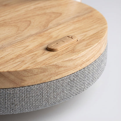 Table Lamp with Bluetooth Speaker and Wireless Charging – Dimmable Design