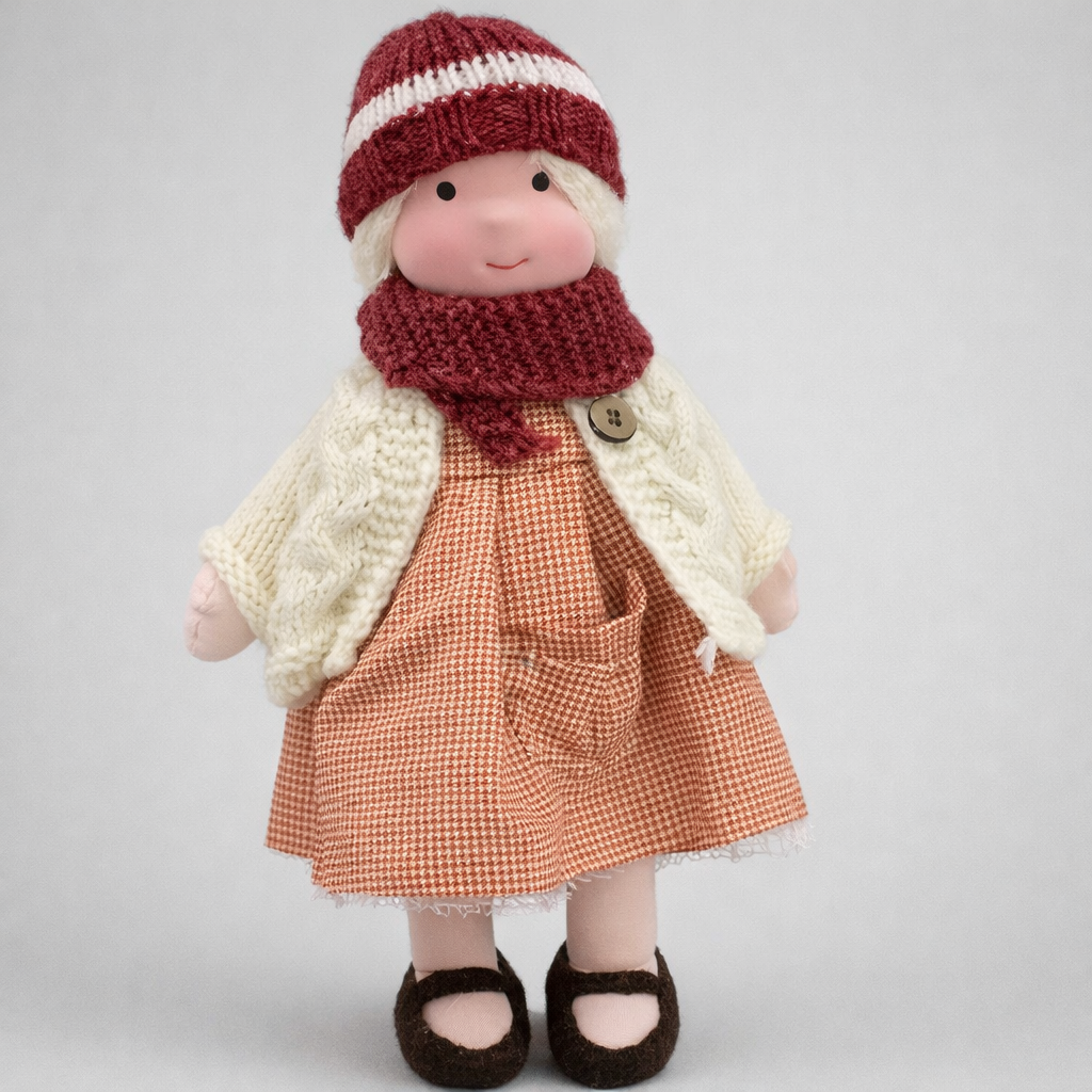 Cherished Companion Doll with Soft Cotton and Wool Fill