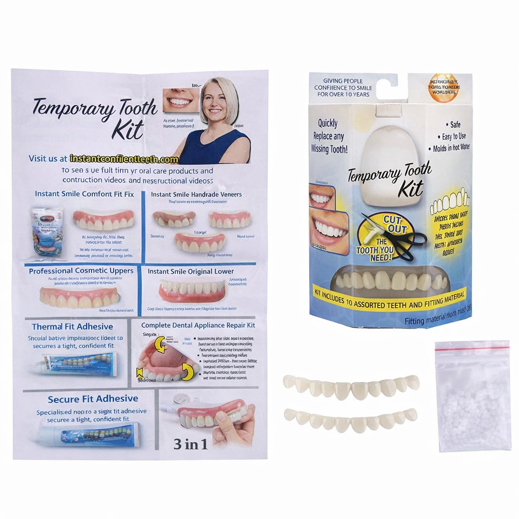 Instant Smile Enhancer for Temporary Cosmetic Use