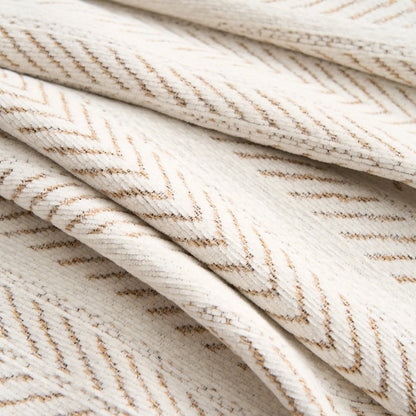 Contemporary Sofa Slipcover with Textured Design