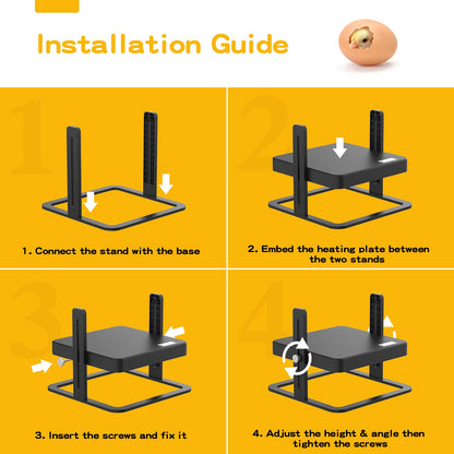 Adjustable Heating Plate for Chick Brooding – Energy-Saving Design