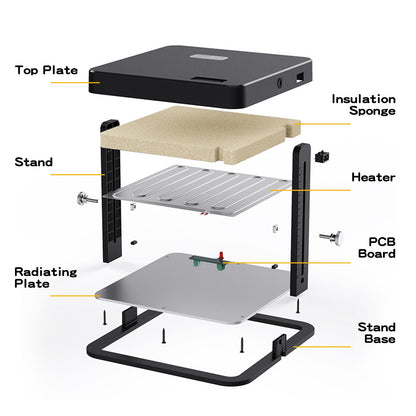 Adjustable Heating Plate for Chick Brooding – Energy-Saving Design