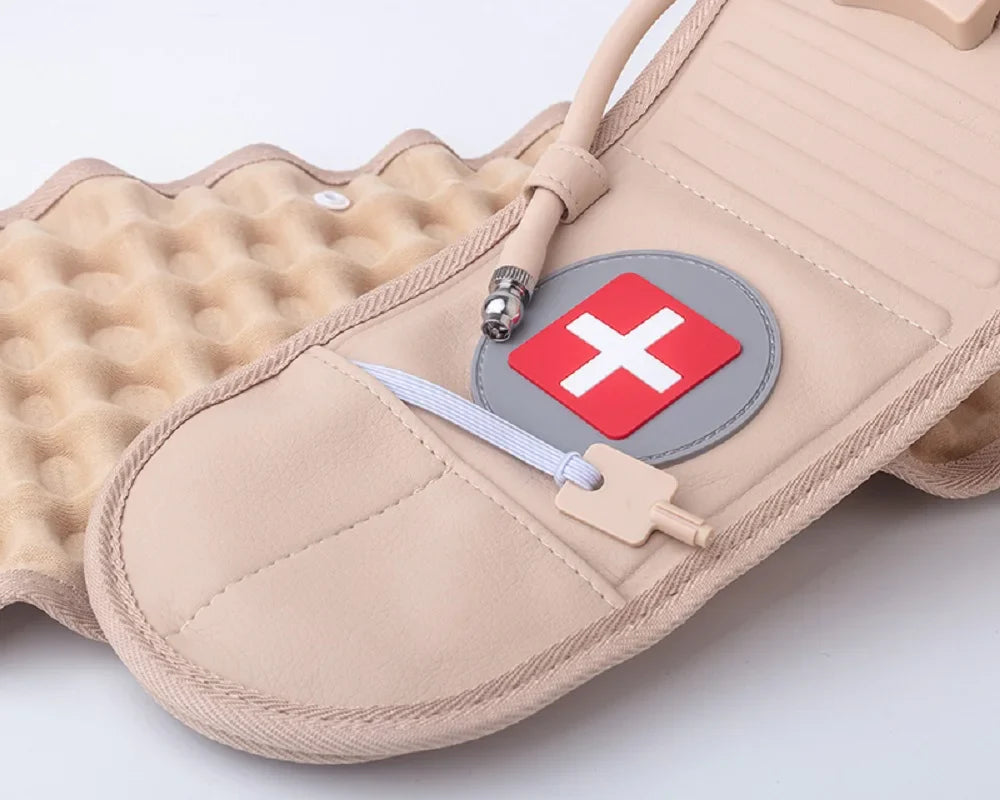 Back Pain Relief Traction Belt – Adjustable Support for Chiropractic Care