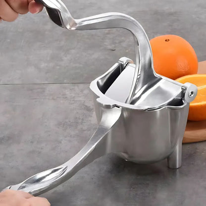 Non-Slip Base Metal Citrus Juicer for Effortless Juice Extraction
