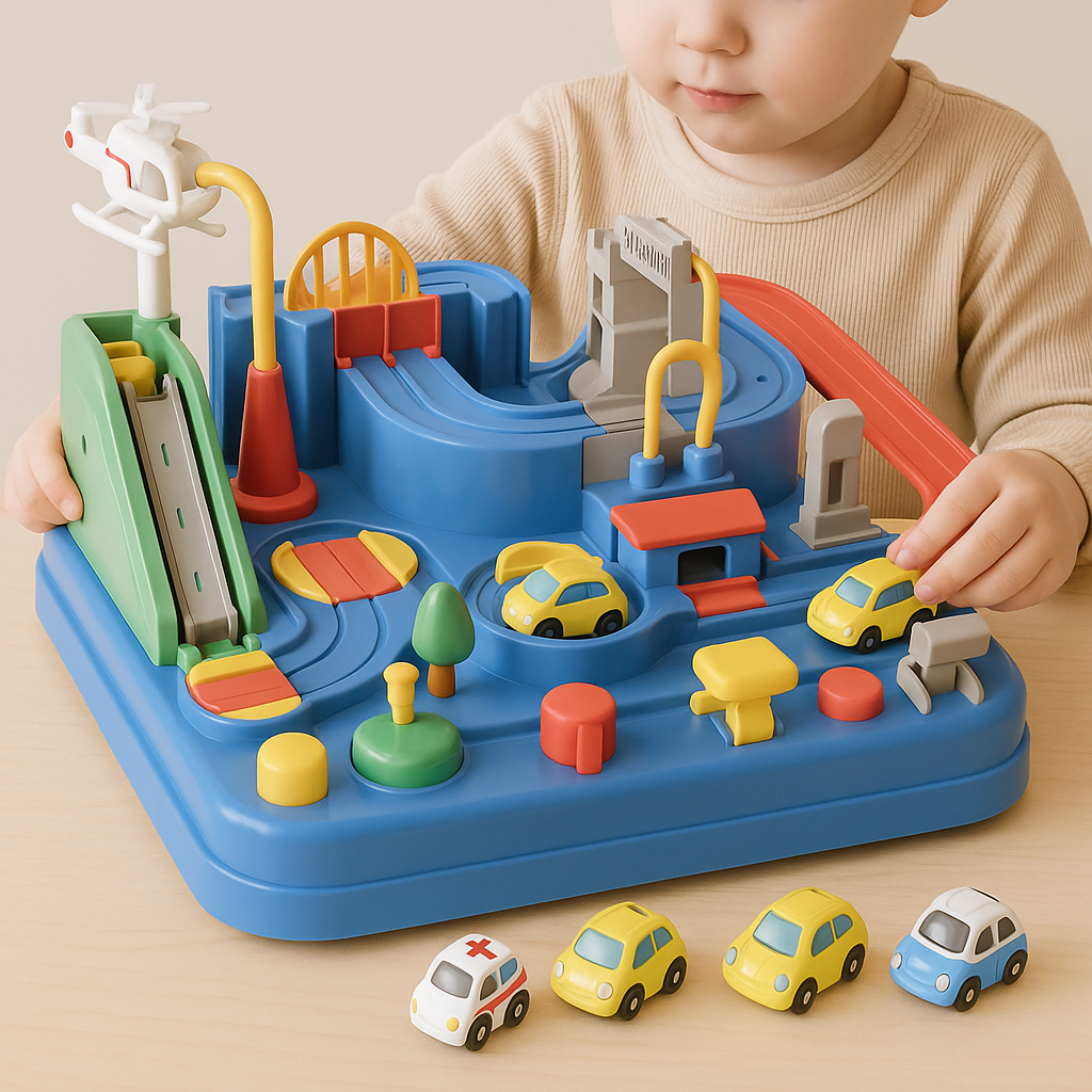Puzzle Game Track for Kids 3+ – Engaging Learning Toy
