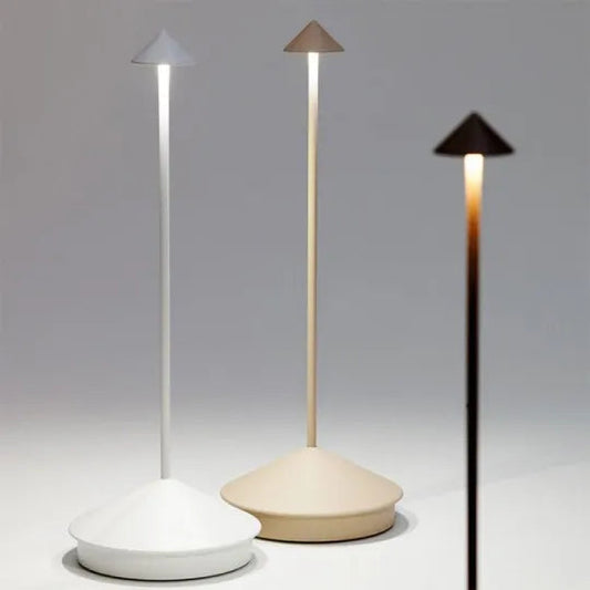 Adjustable Brightness LED Table Lamp – Modern Design for Indoor/Outdoor Use