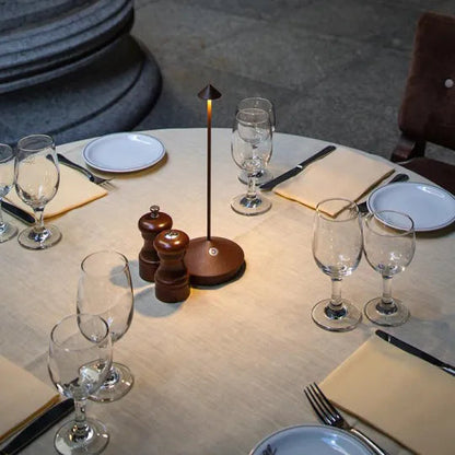 Adjustable Brightness LED Table Lamp – Modern Design for Indoor/Outdoor Use