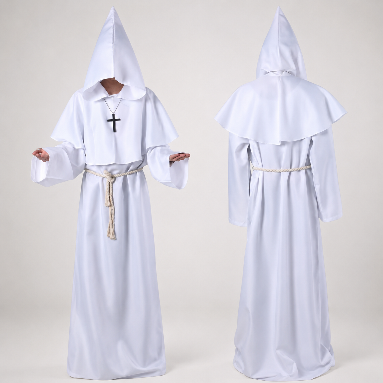 Women’s Complete Nun Outfit - Perfect for Halloween and Costume Events