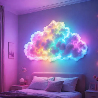 Customizable LED Cloud Light – App-Controlled RGB Mood Lamp for Relaxation