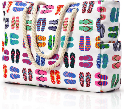 Lightweight Waterproof Beach Tote – Extra Large for Essentials