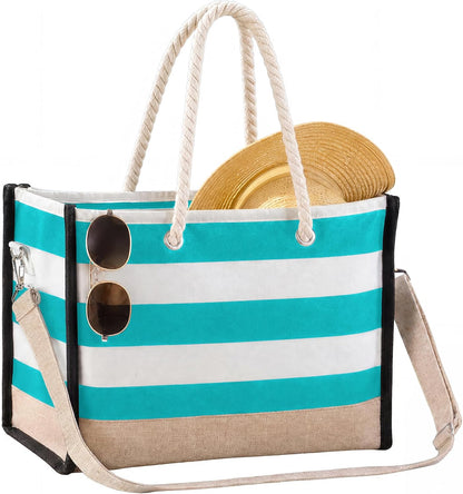 Waterproof and Sandproof Large Tote Bag for Outdoor Use
