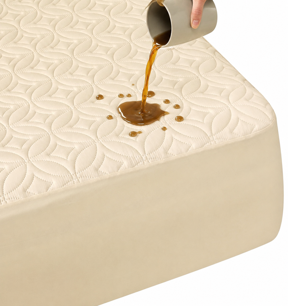 Quilted Waterproof Mattress Cover for Soft Comfort and Protection