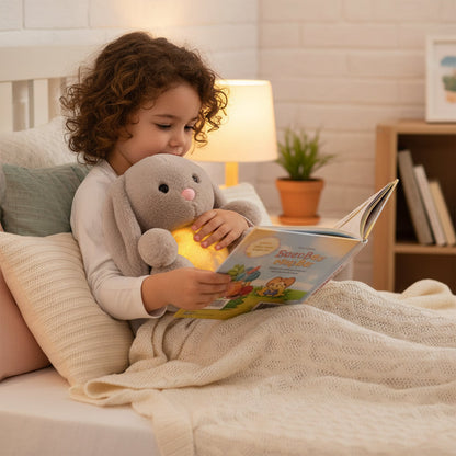 Gentle Motion Plush Bunny Toy – Stuffed Animal for Relaxation
