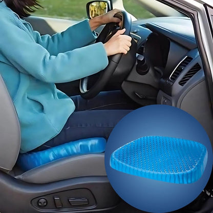 Lightweight Gel Support Cushion for Tailbone Pain Relief - Ergonomic Design