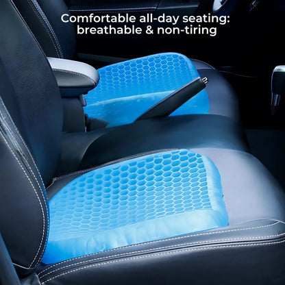 Lightweight Gel Support Cushion for Tailbone Pain Relief - Ergonomic Design