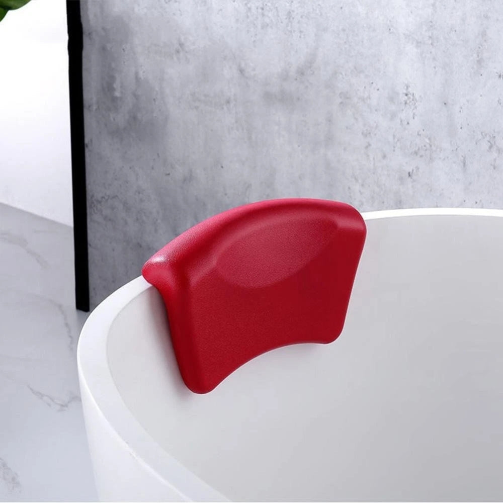 Ergonomic Neck Support Bath Pillow – Quick-Drying and Waterproof