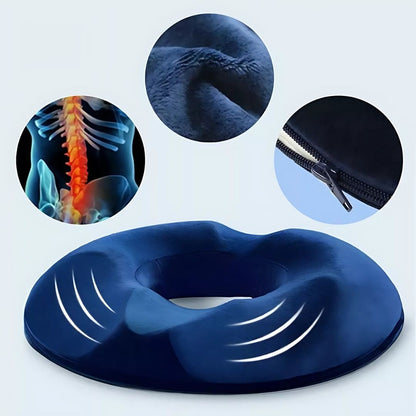 Washable Cover Memory Foam Cushion for Tailbone Support