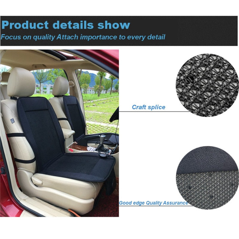 Cooling Fan Air Cushion for Improved Sitting Comfort