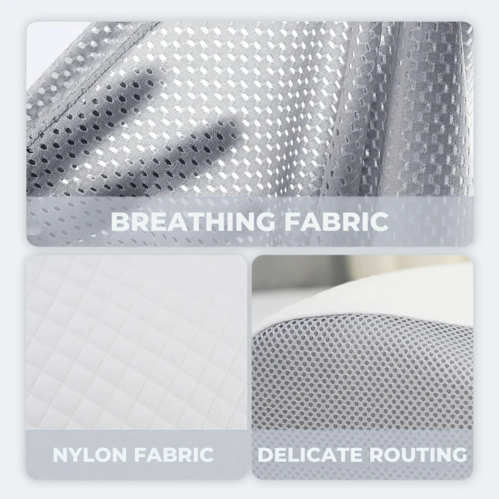 Comfort Sleep Pillow with Memory Foam Design for Snoring Relief