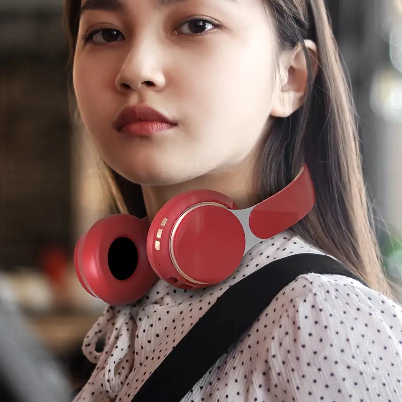 Comfortable Over-Ear Headphones with Bluetooth and Clear Stereo Sound