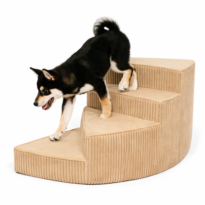 Non-Slip Foam Pet Steps – Compact Orthopedic Design for Dog Assistance