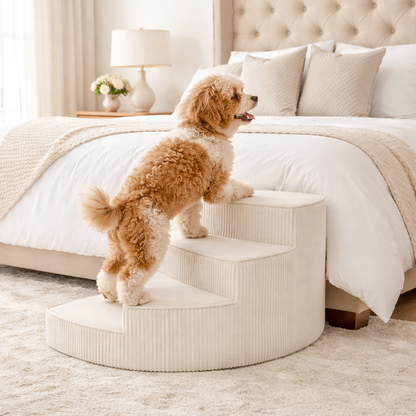 Non-Slip Pet Steps for Dogs - Orthopedic Support for Small and Senior Breeds