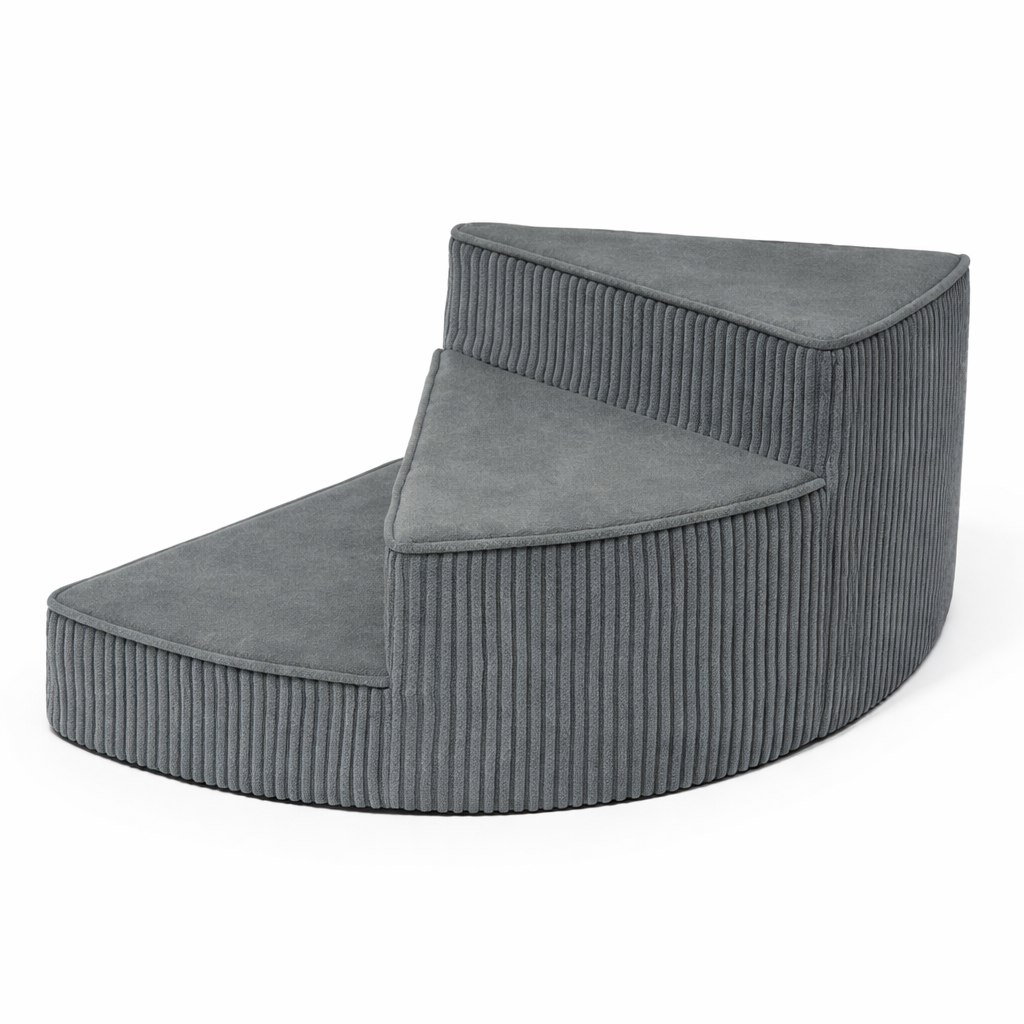 Non-Slip Pet Stairs for Beds – Orthopedic Foam Design for Small Dogs