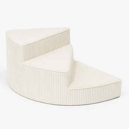 Non-Slip Pet Stairs for Beds – Orthopedic Foam Design for Small Dogs