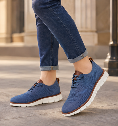 Lightweight Slip-On Walking Shoes for Comfort, Breathable Casual Sneakers with Wide Orthopedic Toe Box
