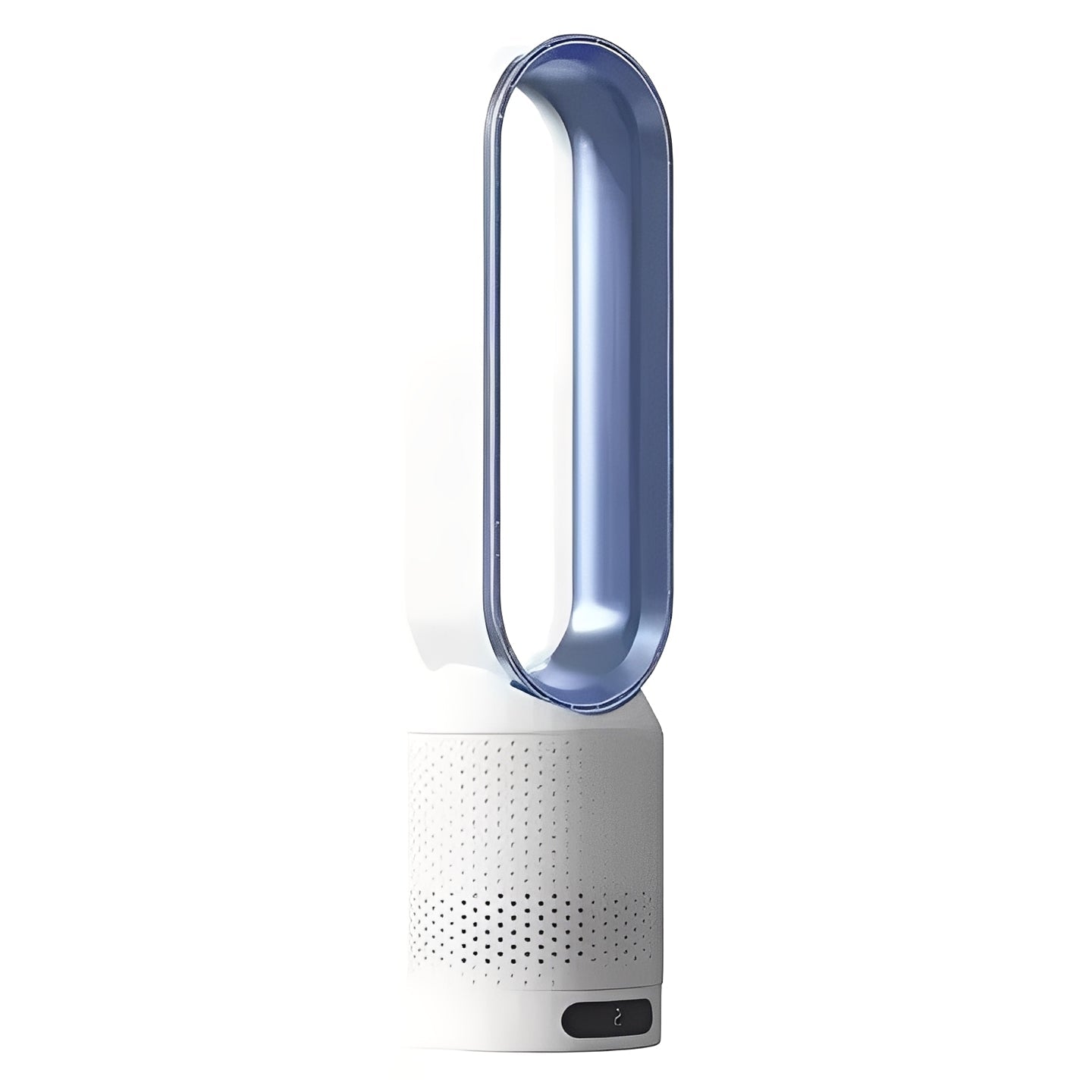 Remote-Controlled Quiet Bladeless Air Circulator for Home Use