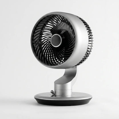 Battery-Powered Desk Fan with Adjustable Angle – Compact and Efficient