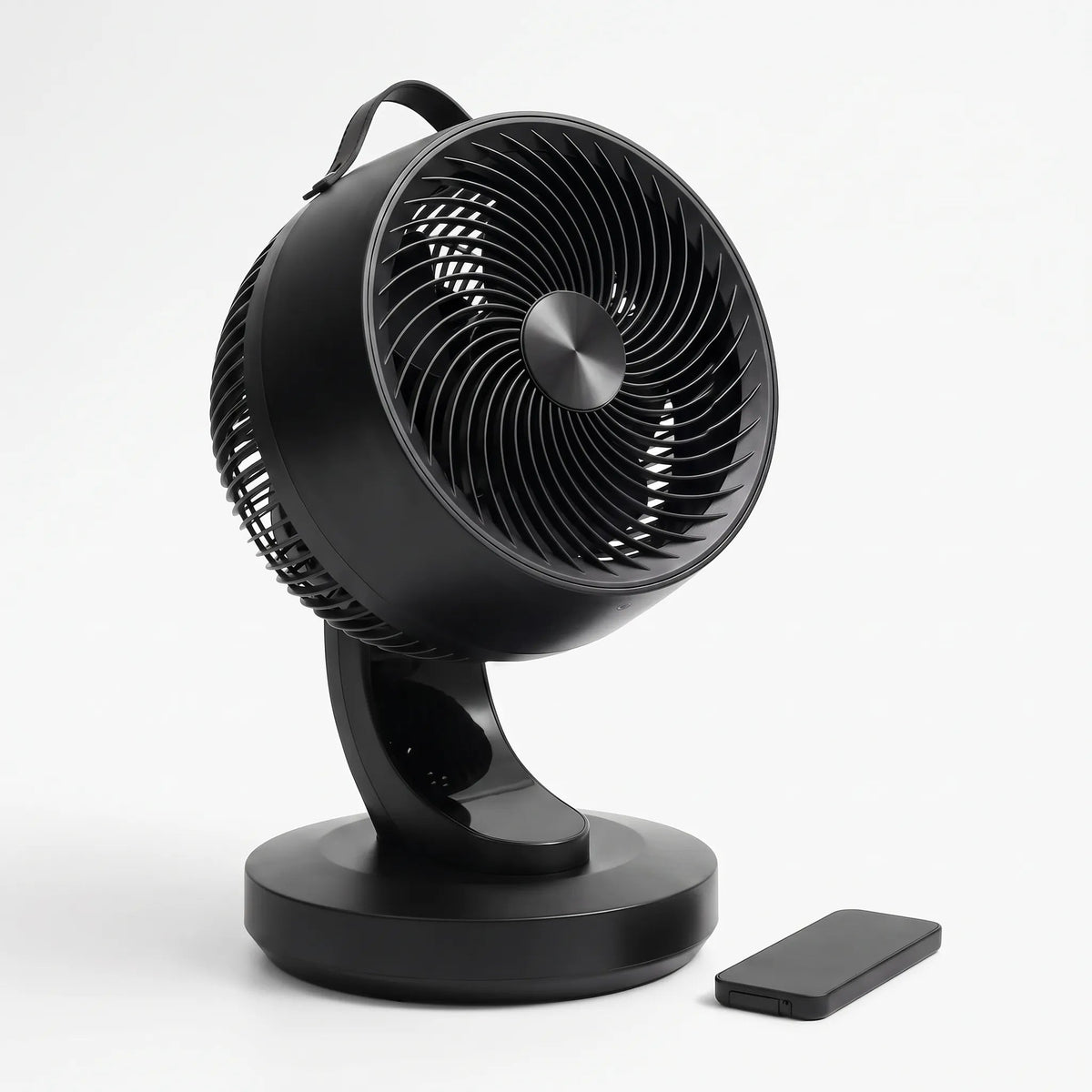 Compact Desk Fan with Remote – Silent Cooling for Office Use