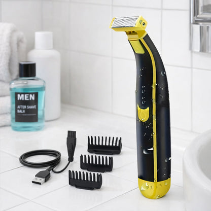 Electric Hair Trimmer for Body Use – USB-C Rechargeable Shaver